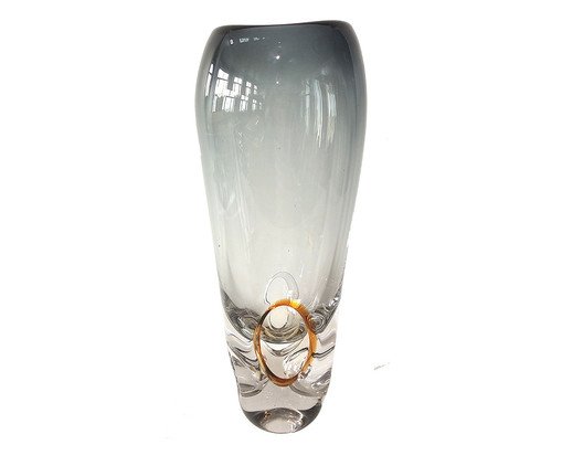 Vaso Decorado Claro Fumê, Smoke | WestwingNow