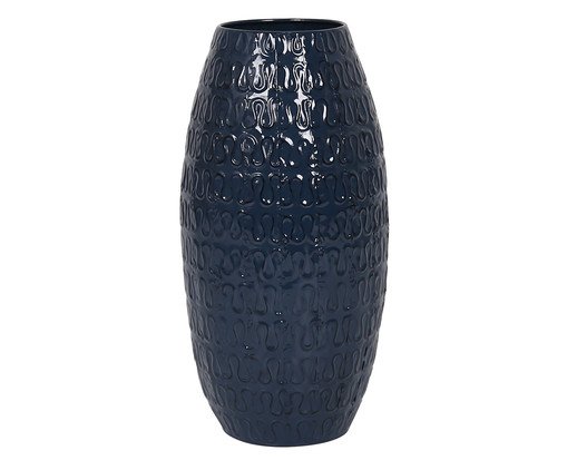 Vaso em Metal Sortant Azul Escuro, blue | WestwingNow