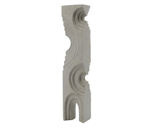 Escultura em Resina Abstrata Branco Mármore, white | WestwingNow