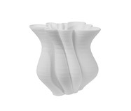 Vaso em Cerâmica Curls Branco | WestwingNow