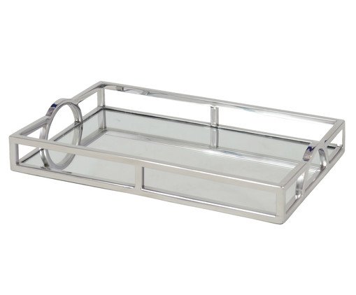 Bandeja em Inox Tray, Prata ou Metálico | WestwingNow