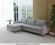 Sofá Sivas com Chaise Direita II Cinza, Cinza | WestwingNow