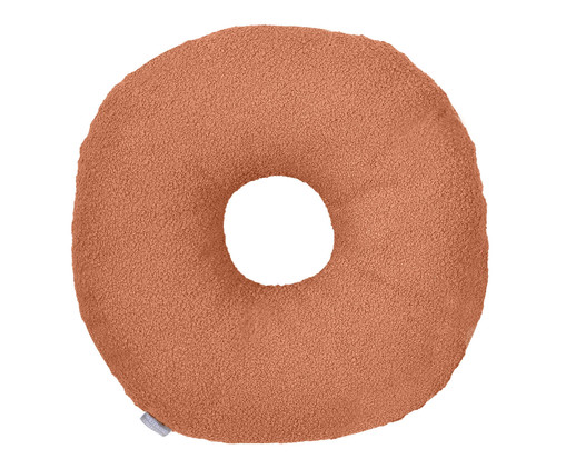 Almofada Donut em Bouclé Terracota, Terracotta | WestwingNow
