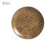 Jogo de Pratos Sobremesa Palm Tree Terracota, Marrom | WestwingNow