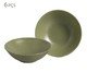 Jogo de Bowls Decorados Organic Olive, Verde | WestwingNow