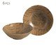 Jogo de Bowls Decorados Palm Tree Terracota, Marrom | WestwingNow