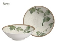 Jogo de Bowls Decorados Tropical Leaves | WestwingNow