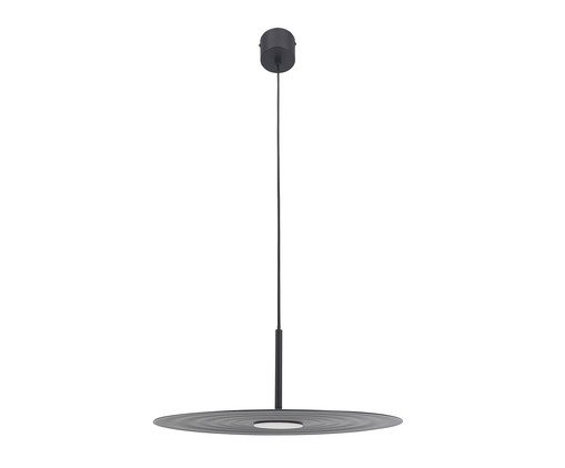 Pendente Disco Preto Bivolt, Preto | WestwingNow