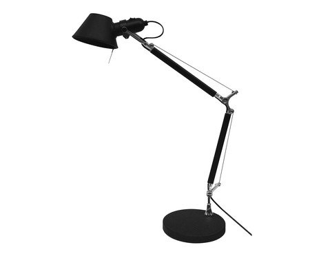 Luminaria de Mesa Drain Preto Bivolt | Westwing