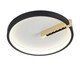 Plafon Passo Preto e Dourado Bivolt, Preto | WestwingNow