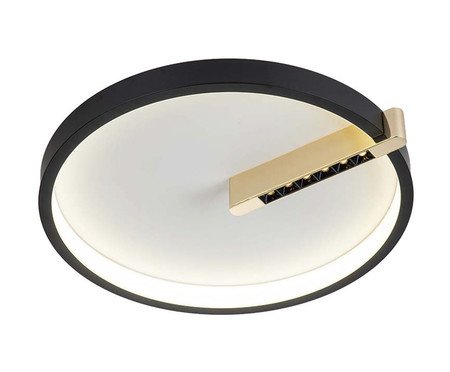 Plafon Passo Preto e Dourado Bivolt | Westwing
