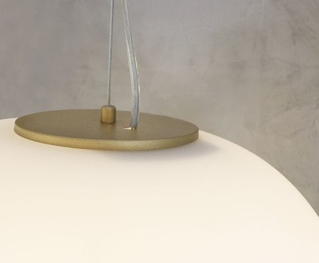 Pendente Cloud Dourado Bivolt | Westwing