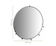 Espelho Cabideiro Esferas - Preto, PRETO,PRETO | WestwingNow