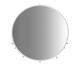 Espelho Cabideiro Esferas - Branco, BRANCO,BRANCO | WestwingNow