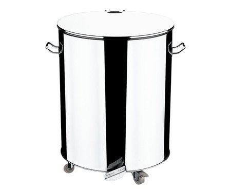 Lixeira em Inox com Pedal
