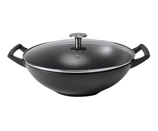 Wok com Tampa Sauté, Preto | WestwingNow