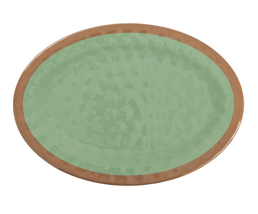 Prato Oval Pampelonne Verde, Verde | WestwingNow