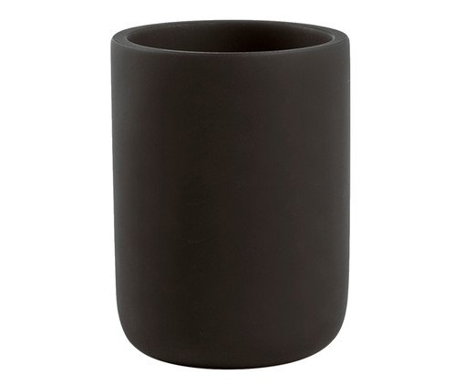 Porta-Escovas em Cimento Renata - Preto, Preto | WestwingNow