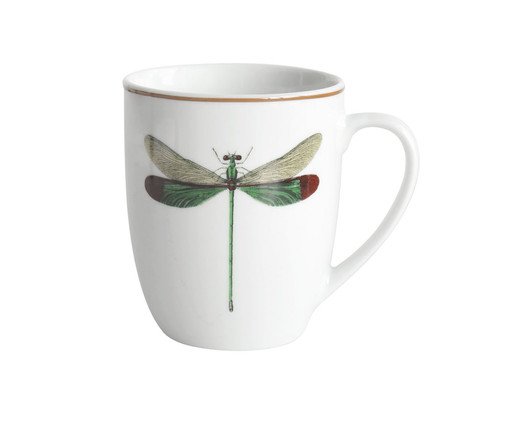 Caneca Libélula, Branco | WestwingNow