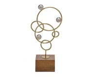 Escultura Decorativa Dourado | WestwingNow