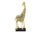 Girafa Decorativa Dourado, Dourado | WestwingNow