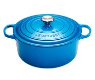 Panela Redonda Signature em Ferro Fundido- Azul Marseille | WestwingNow