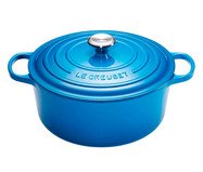 Panela Redonda Signature em Ferro Fundido- Azul Marseille | WestwingNow