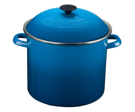 Stock Pot de Aço - Azul Marseille