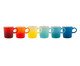 Conjunto de Canecas Espresso em Cerâmica Gift - Colorido, multicolorido | WestwingNow