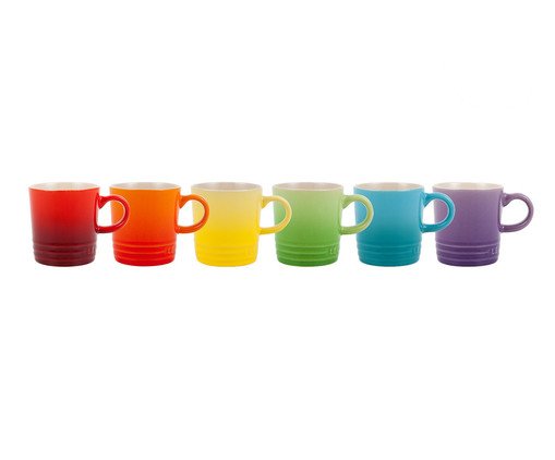 Jogo de Canecas Gift Collection - 100ml, multicolorido | WestwingNow