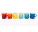 Conjunto de Canecas Espresso em Cerâmica Gift - Colorido, multicolorido | WestwingNow