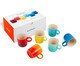 Conjunto de Canecas Espresso em Cerâmica Gift - Colorido, multicolorido | WestwingNow