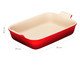 Travessa Retangular Heritage Vermelha - 26cm, Vermelho | WestwingNow