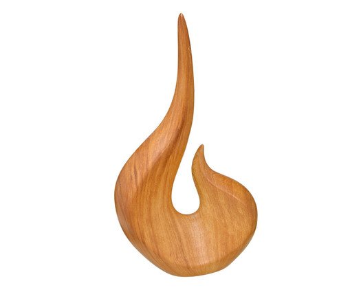 Escultura Decorativa Marrom, Marrom | WestwingNow