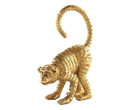 Escultura Macaco - Dourado | WestwingNow