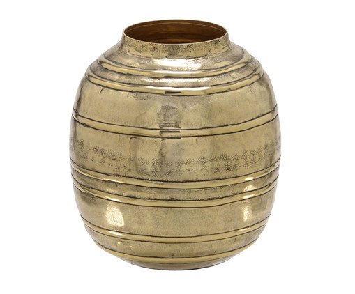 Vaso Decorativo Dourado, Dourado | WestwingNow