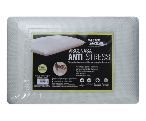 Travesseiro Anti Stress Visco, white | WestwingNow