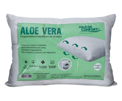 Travesseiro Jacquard Aloe Vera, white | WestwingNow