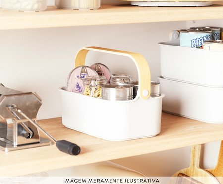 Cesto Bellwood Branco I | Westwing