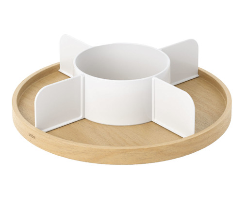 Organizador Giratorio Bellwood Branco, Branco | WestwingNow