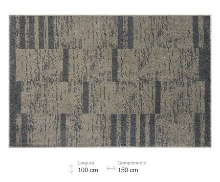 Tapete Polo Rennes Cinza | Westwing