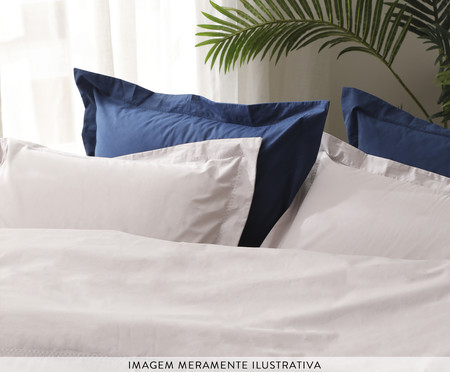 Duvet Colors Azul Oceano 200 Fios | WestwingNow