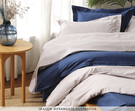 Duvet Colors Azul Oceano 200 Fios | WestwingNow