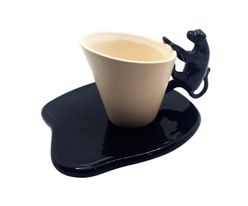 Xícara Phanter Ivory Cream, Bege | WestwingNow