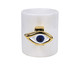 Caneca Eye Grega Branca com Ouro, Branco | WestwingNow