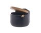 Saleiro com Colher de Bambu Azul, Preto | WestwingNow