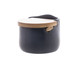 Saleiro com Colher de Bambu Azul, Preto | WestwingNow