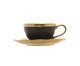 Xícara para Café Dubai Preto e Dourado, Preto | WestwingNow