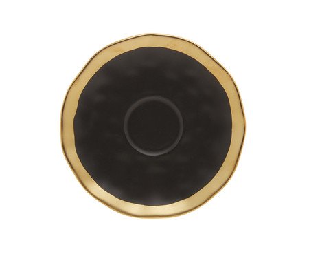 Xícara para Café Dubai Preto e Dourado | Westwing