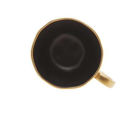 Xícara para Café Dubai Preto e Dourado | Westwing